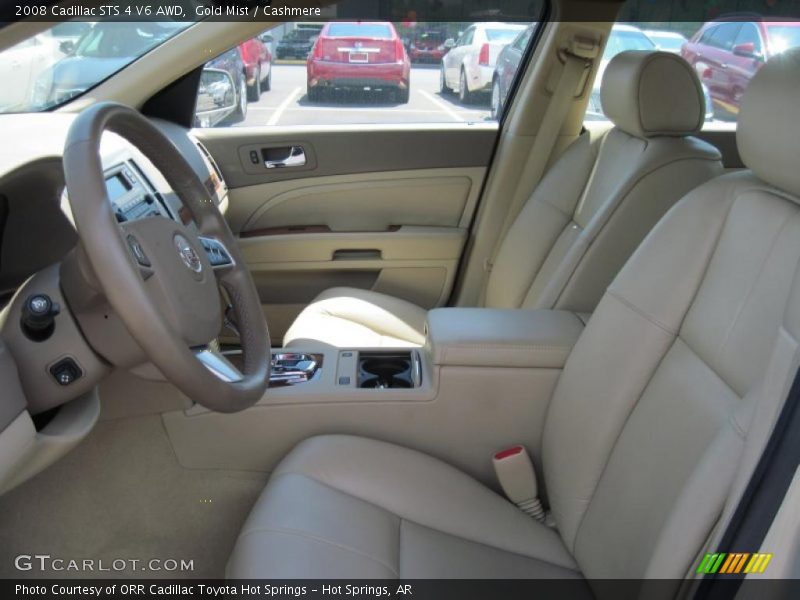 Gold Mist / Cashmere 2008 Cadillac STS 4 V6 AWD