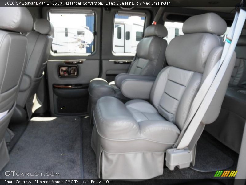 Deep Blue Metallic / Medium Pewter 2010 GMC Savana Van LT 1500 Passenger Conversion