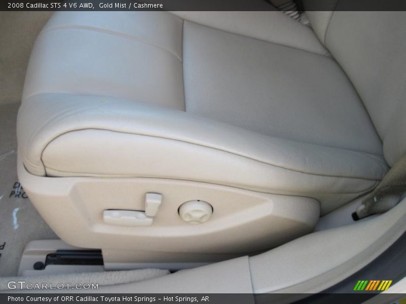Gold Mist / Cashmere 2008 Cadillac STS 4 V6 AWD