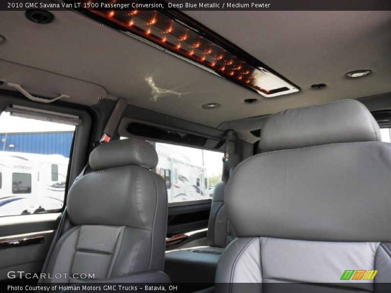 Deep Blue Metallic / Medium Pewter 2010 GMC Savana Van LT 1500 Passenger Conversion
