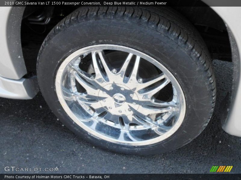 Deep Blue Metallic / Medium Pewter 2010 GMC Savana Van LT 1500 Passenger Conversion