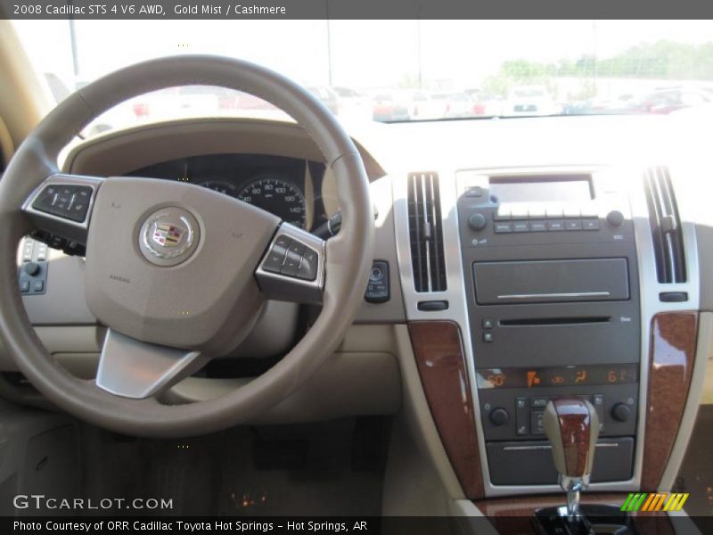 Gold Mist / Cashmere 2008 Cadillac STS 4 V6 AWD
