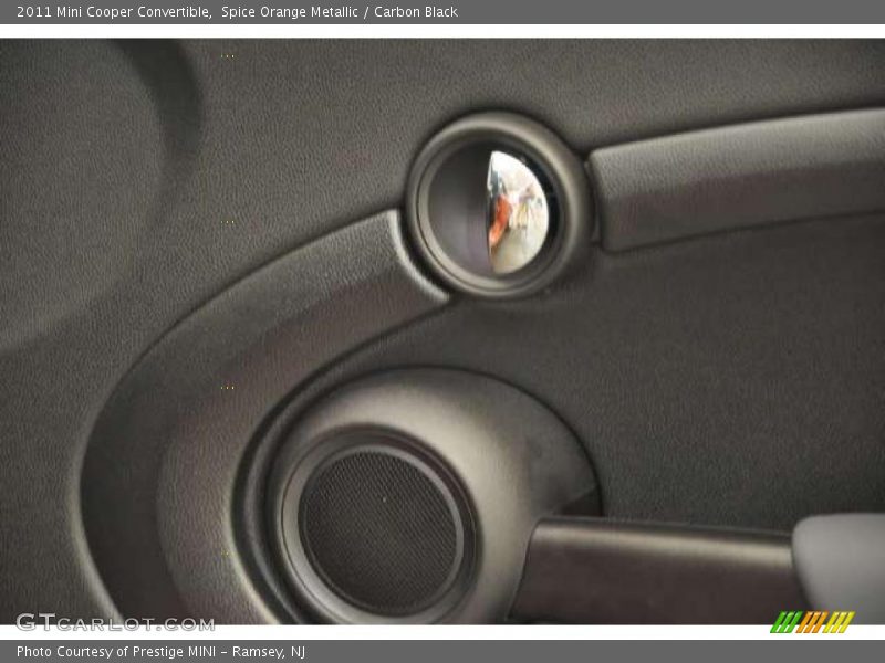 Spice Orange Metallic / Carbon Black 2011 Mini Cooper Convertible