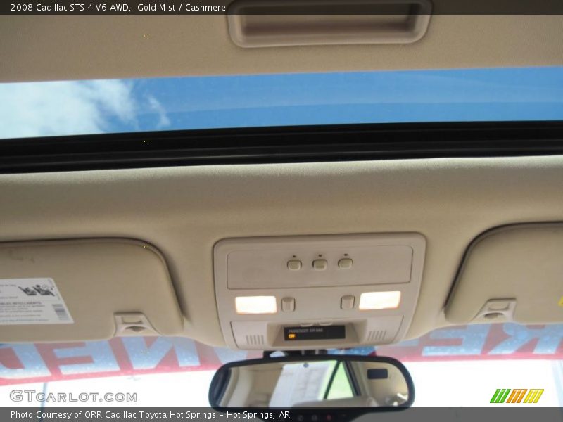 Gold Mist / Cashmere 2008 Cadillac STS 4 V6 AWD