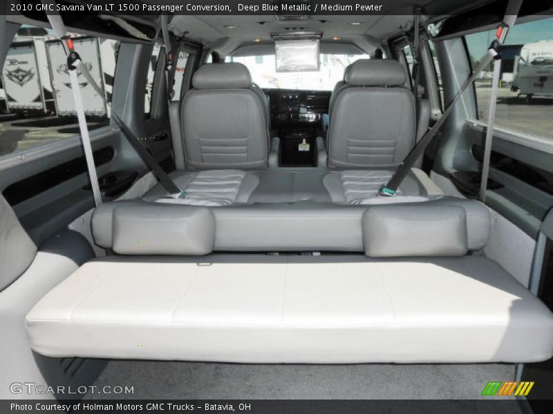 Deep Blue Metallic / Medium Pewter 2010 GMC Savana Van LT 1500 Passenger Conversion