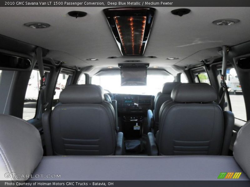 Deep Blue Metallic / Medium Pewter 2010 GMC Savana Van LT 1500 Passenger Conversion