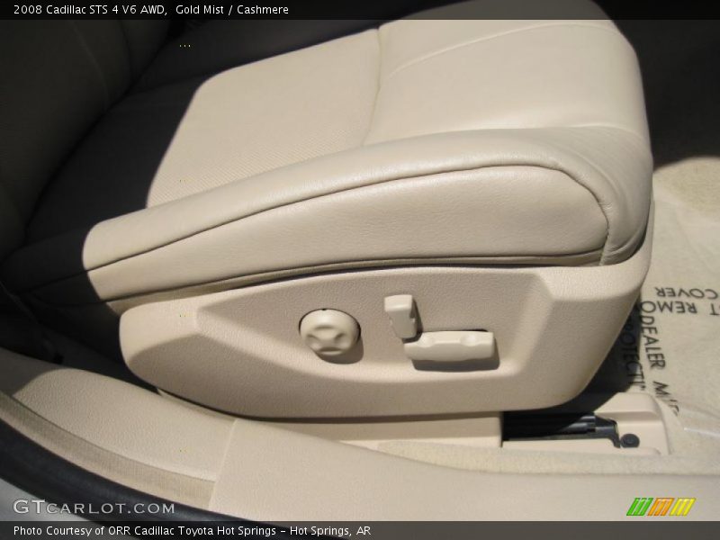 Gold Mist / Cashmere 2008 Cadillac STS 4 V6 AWD