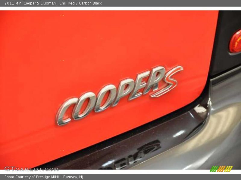 Chili Red / Carbon Black 2011 Mini Cooper S Clubman