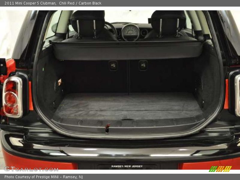 Chili Red / Carbon Black 2011 Mini Cooper S Clubman