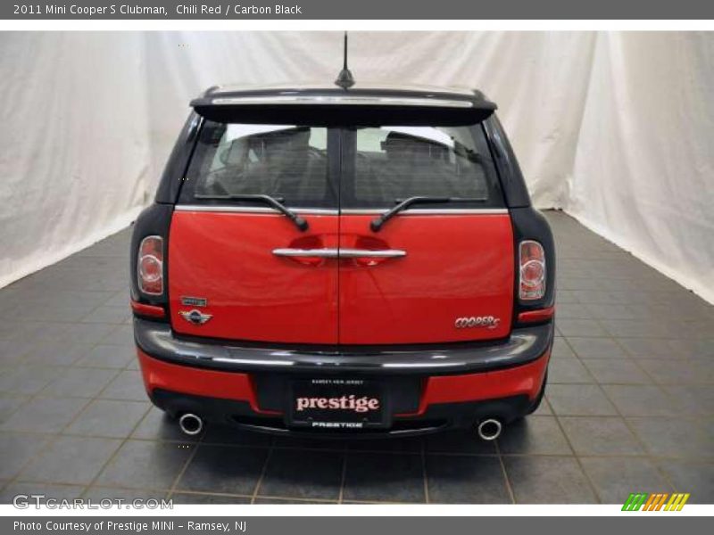 Chili Red / Carbon Black 2011 Mini Cooper S Clubman