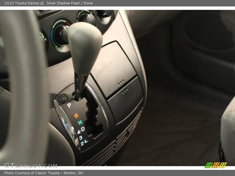 Silver Shadow Pearl / Stone 2010 Toyota Sienna LE