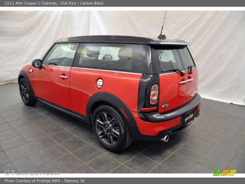 Chili Red / Carbon Black 2011 Mini Cooper S Clubman