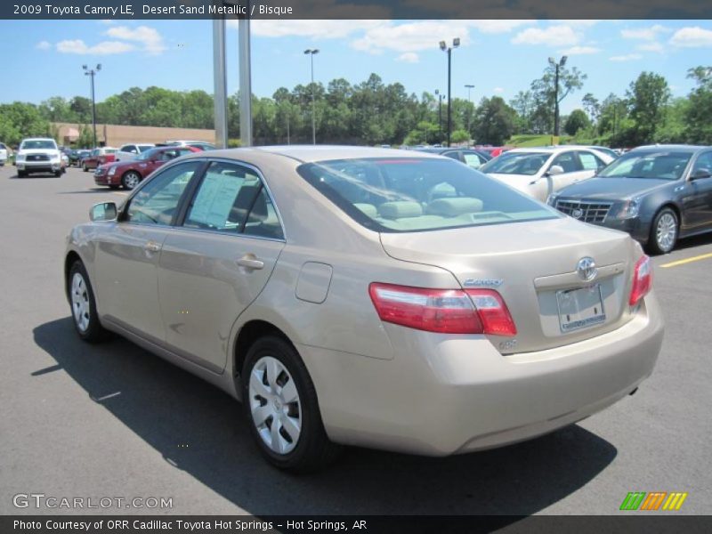 Desert Sand Metallic / Bisque 2009 Toyota Camry LE