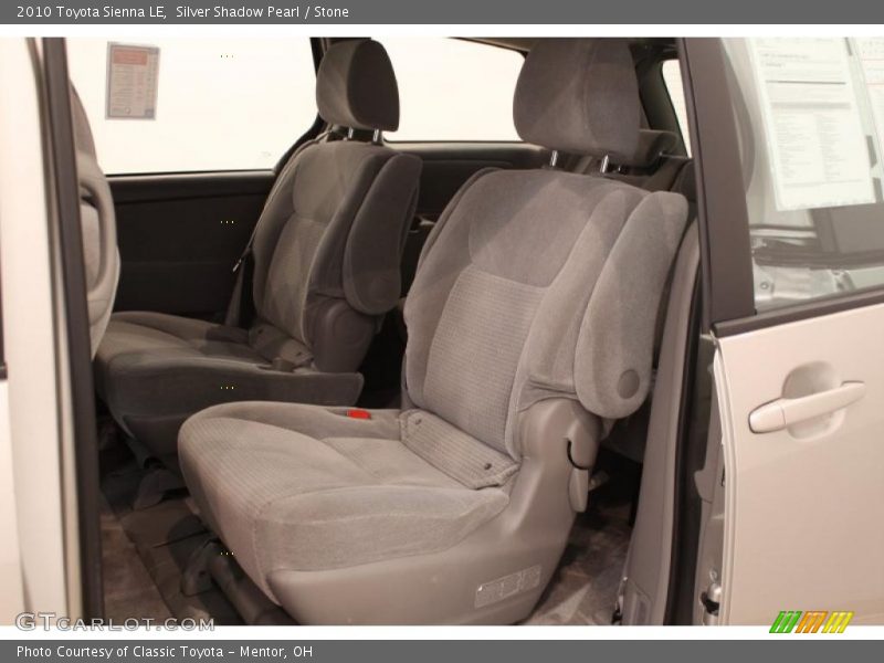 Silver Shadow Pearl / Stone 2010 Toyota Sienna LE