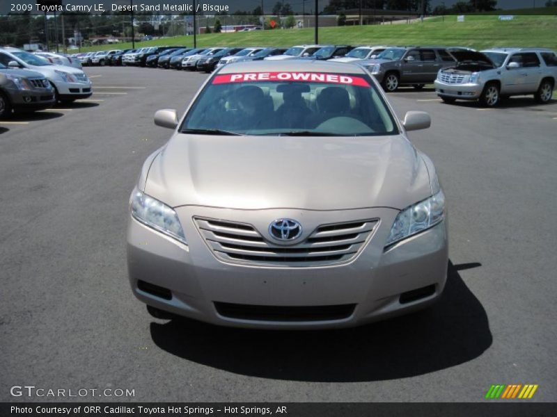Desert Sand Metallic / Bisque 2009 Toyota Camry LE