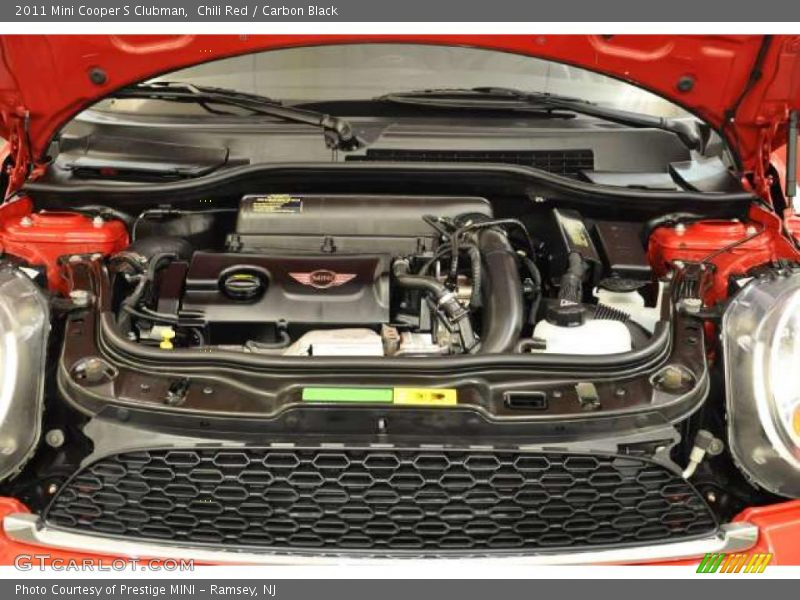 Chili Red / Carbon Black 2011 Mini Cooper S Clubman