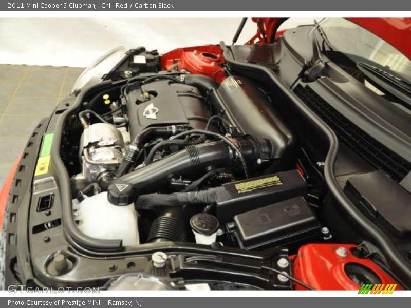 Chili Red / Carbon Black 2011 Mini Cooper S Clubman