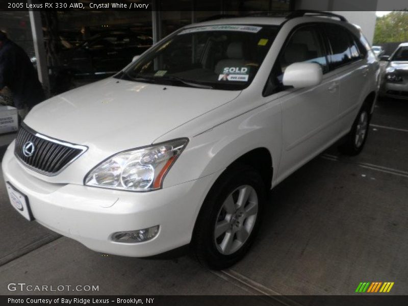 Crystal White / Ivory 2005 Lexus RX 330 AWD