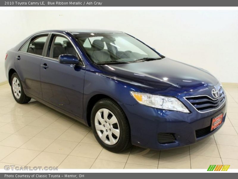 Blue Ribbon Metallic / Ash Gray 2010 Toyota Camry LE