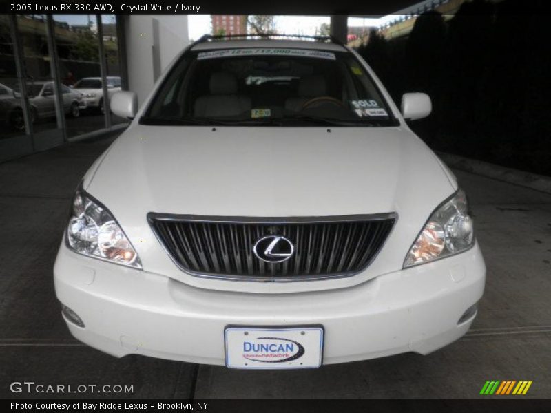 Crystal White / Ivory 2005 Lexus RX 330 AWD
