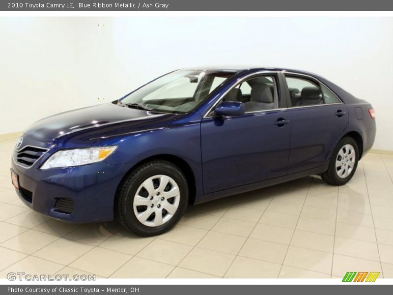 Blue Ribbon Metallic / Ash Gray 2010 Toyota Camry LE