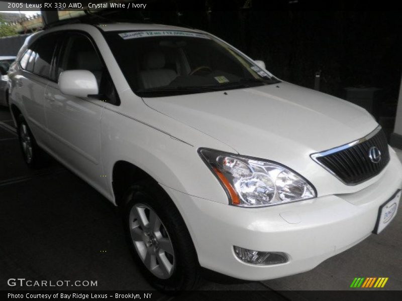 Crystal White / Ivory 2005 Lexus RX 330 AWD