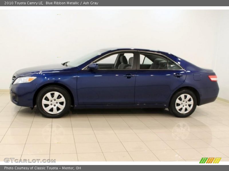 Blue Ribbon Metallic / Ash Gray 2010 Toyota Camry LE