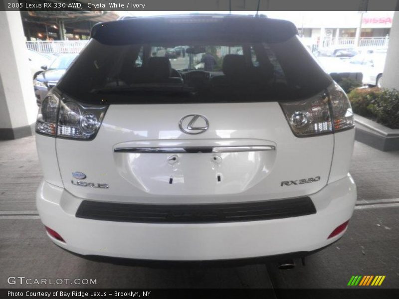 Crystal White / Ivory 2005 Lexus RX 330 AWD