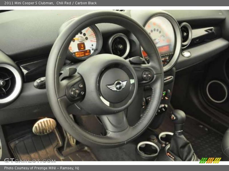 Chili Red / Carbon Black 2011 Mini Cooper S Clubman