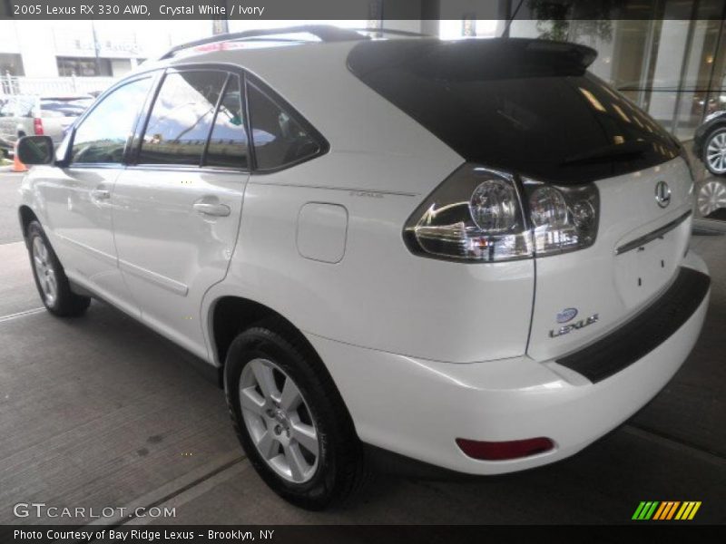 Crystal White / Ivory 2005 Lexus RX 330 AWD