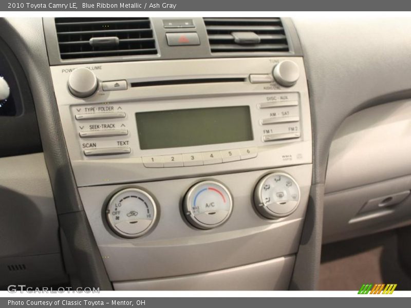 Blue Ribbon Metallic / Ash Gray 2010 Toyota Camry LE