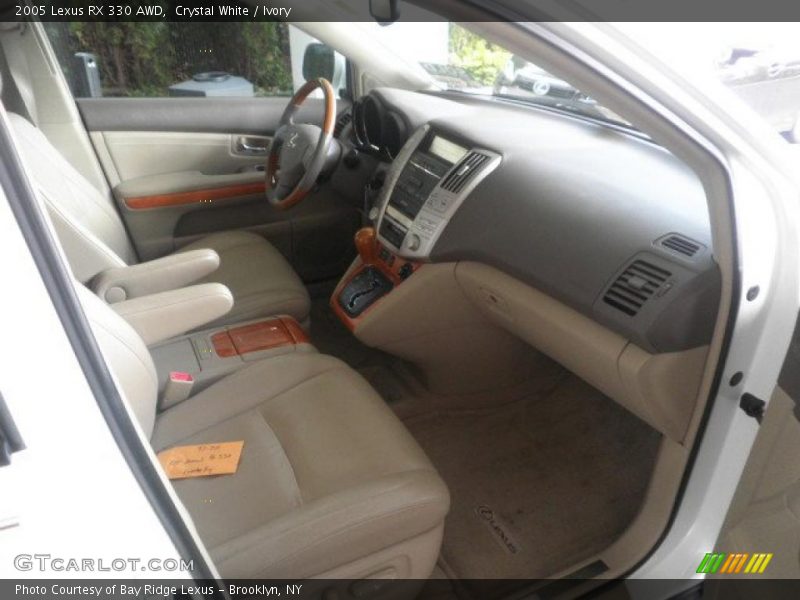 Crystal White / Ivory 2005 Lexus RX 330 AWD