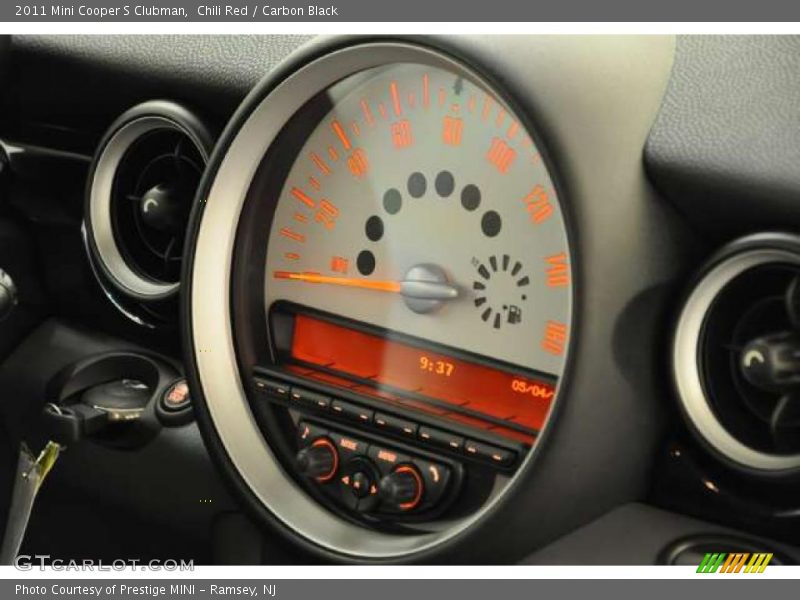 Chili Red / Carbon Black 2011 Mini Cooper S Clubman