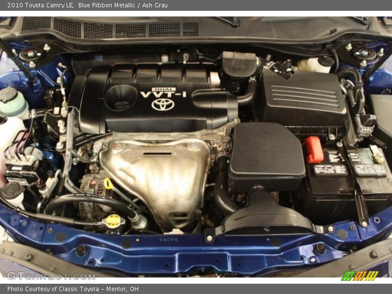 Blue Ribbon Metallic / Ash Gray 2010 Toyota Camry LE