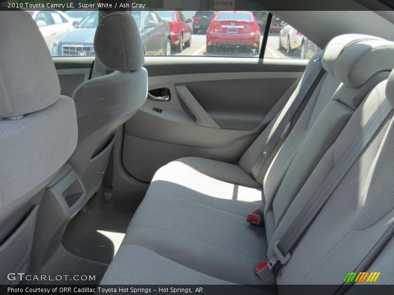 Super White / Ash Gray 2010 Toyota Camry LE