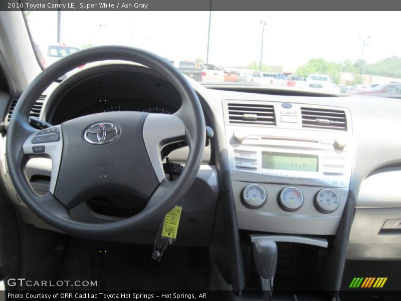 Super White / Ash Gray 2010 Toyota Camry LE
