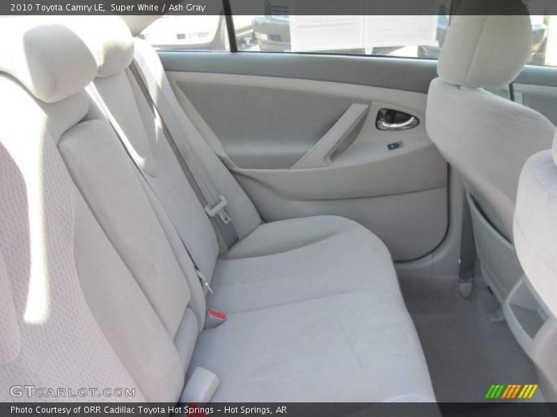 Super White / Ash Gray 2010 Toyota Camry LE