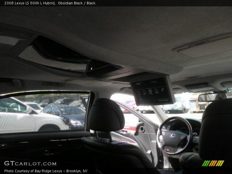 Obsidian Black / Black 2008 Lexus LS 600h L Hybrid