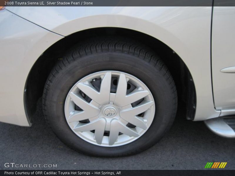 Silver Shadow Pearl / Stone 2008 Toyota Sienna LE