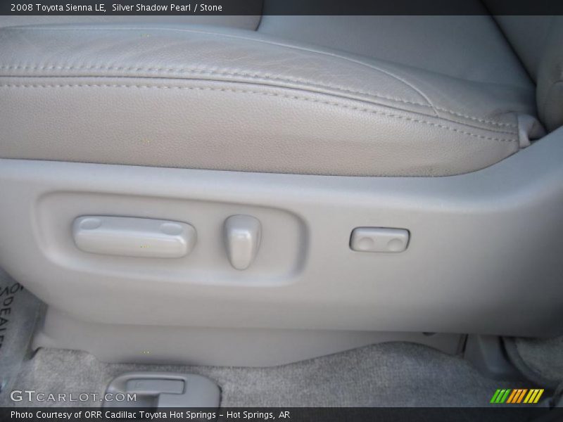 Silver Shadow Pearl / Stone 2008 Toyota Sienna LE