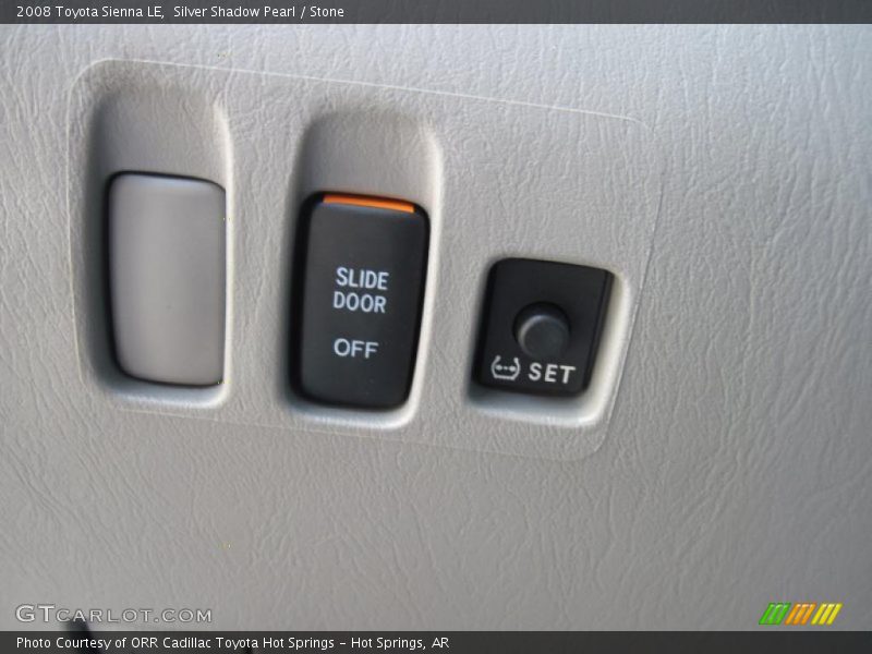 Silver Shadow Pearl / Stone 2008 Toyota Sienna LE