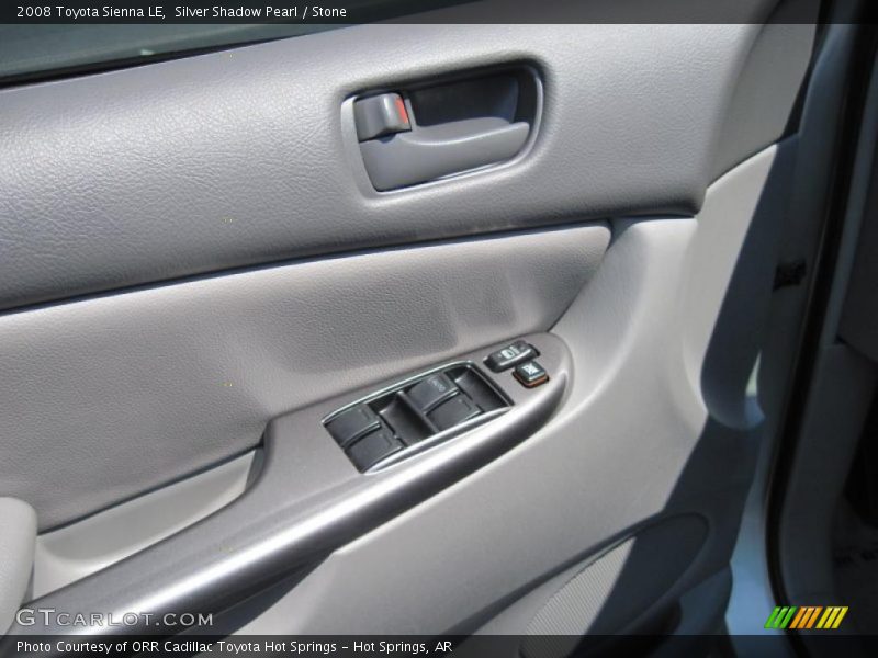 Silver Shadow Pearl / Stone 2008 Toyota Sienna LE