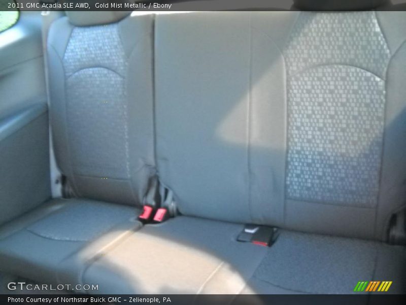 Gold Mist Metallic / Ebony 2011 GMC Acadia SLE AWD