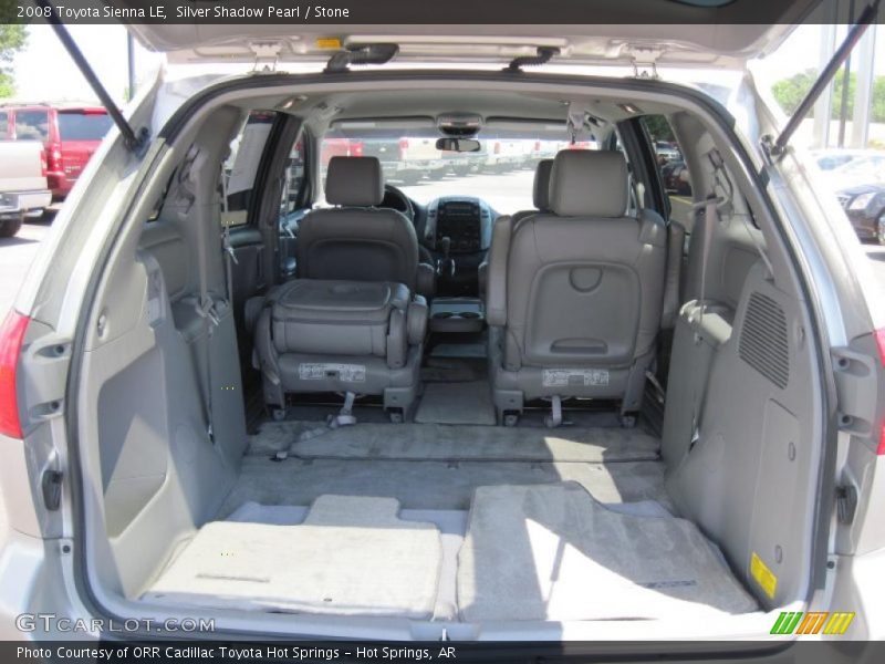 Silver Shadow Pearl / Stone 2008 Toyota Sienna LE