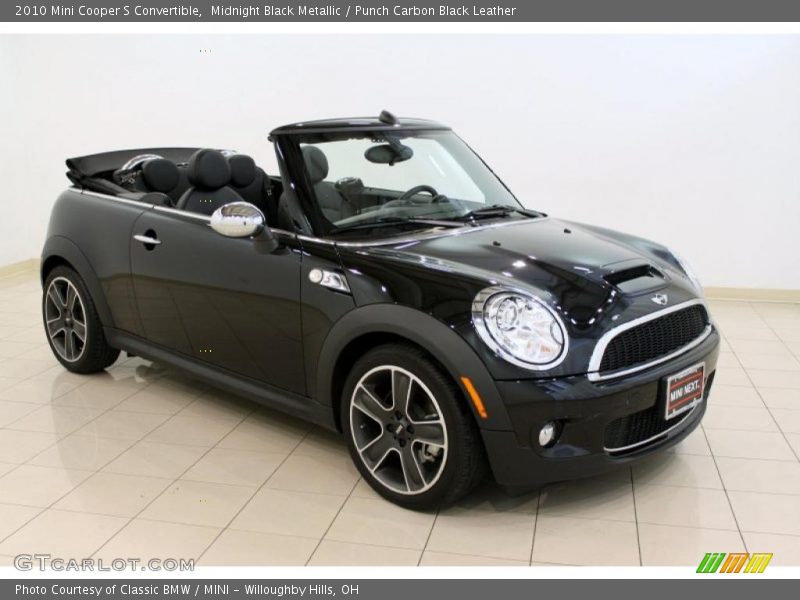  2010 Cooper S Convertible Midnight Black Metallic