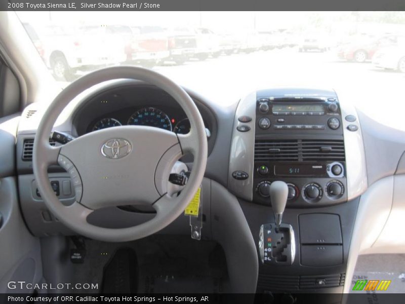 Silver Shadow Pearl / Stone 2008 Toyota Sienna LE
