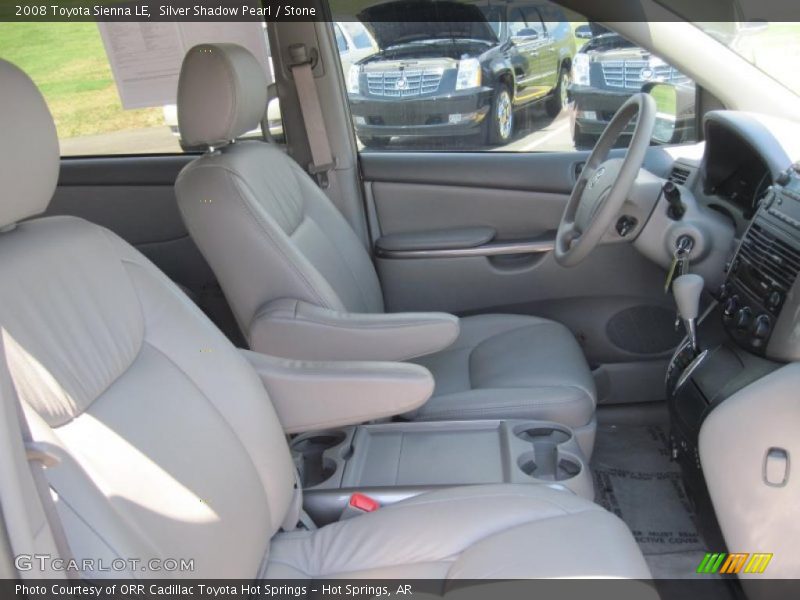 Silver Shadow Pearl / Stone 2008 Toyota Sienna LE