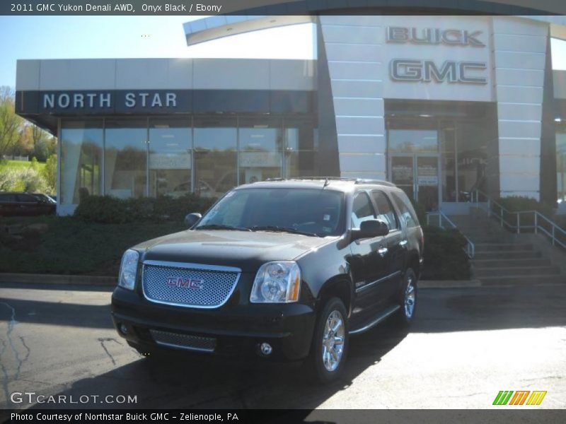 Onyx Black / Ebony 2011 GMC Yukon Denali AWD