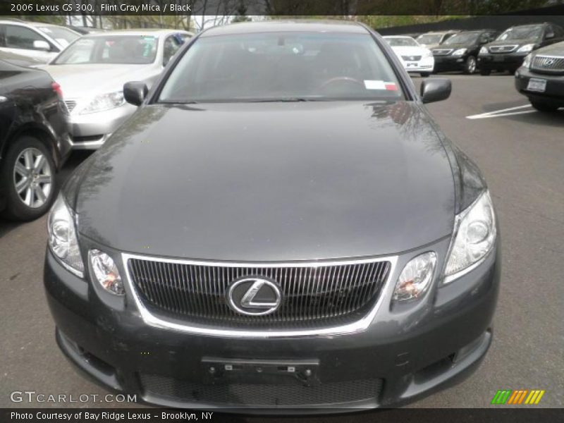 Flint Gray Mica / Black 2006 Lexus GS 300