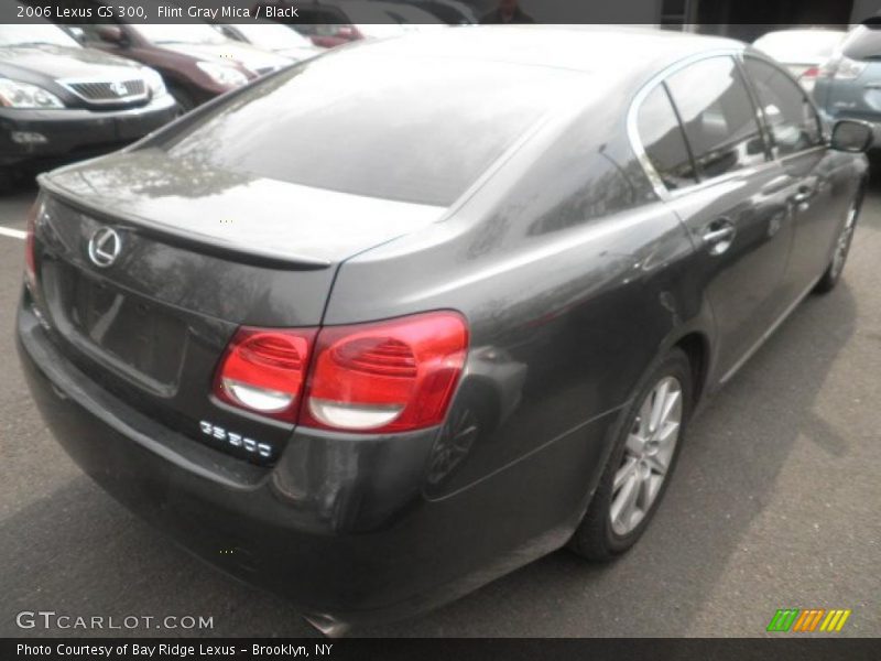 Flint Gray Mica / Black 2006 Lexus GS 300